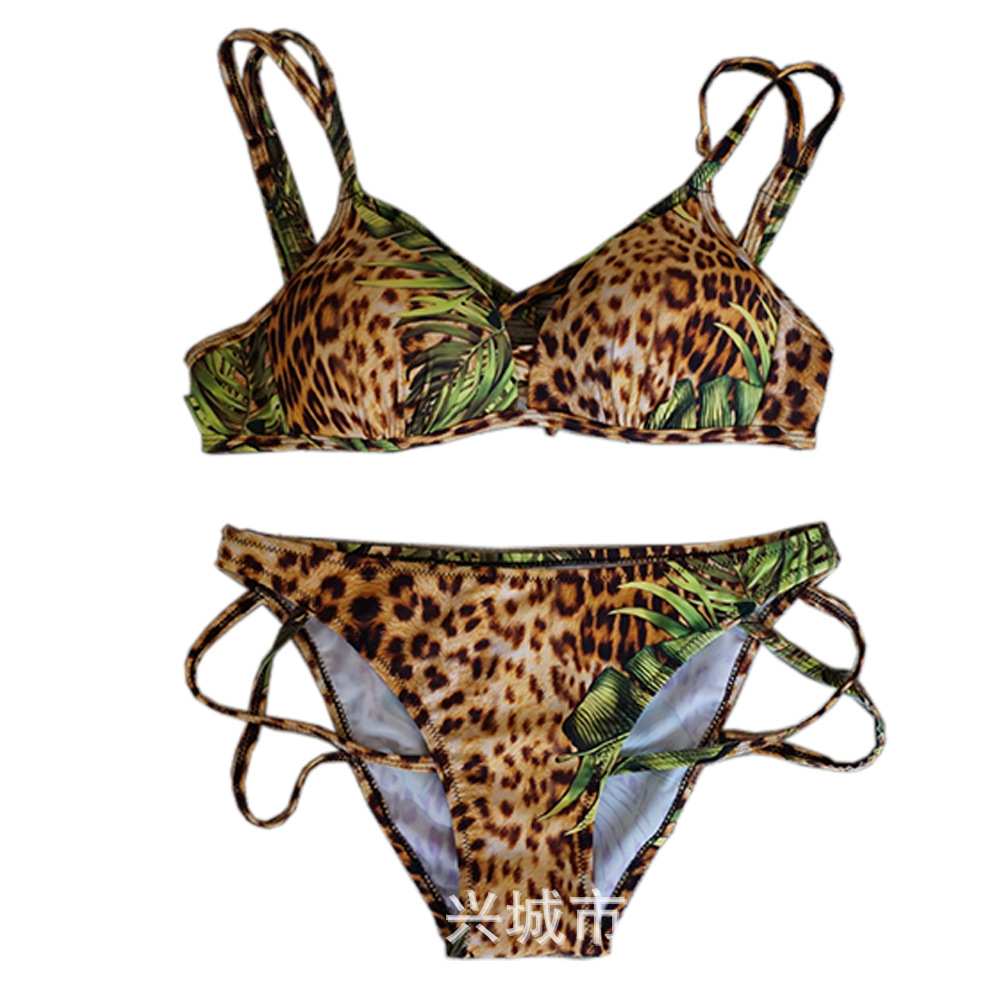 F4677leopard bikini set